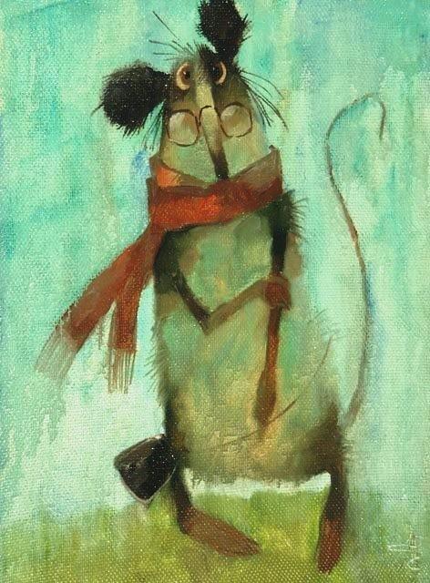 Учёный мышь