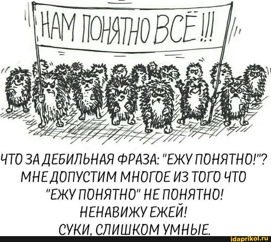 Ежу понятно. ДвуХстишье