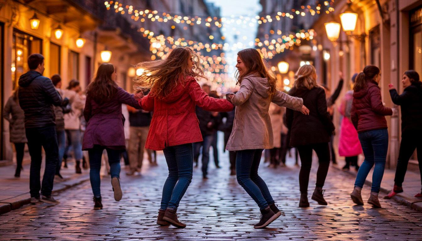 Танцы ярких улиц