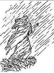 Душа одна, в лохмотья...