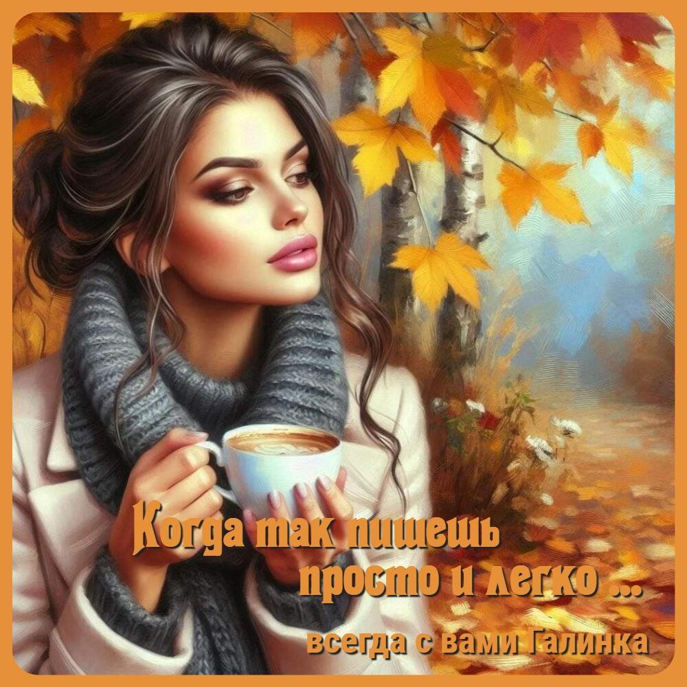 Когда так пишешь, просто и легко, Галинка Багрецова