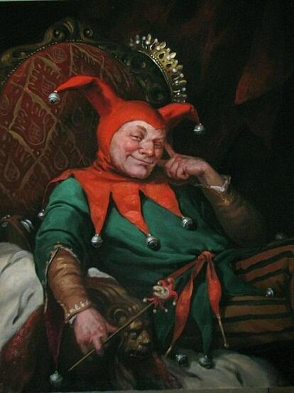 По призванию много шутов