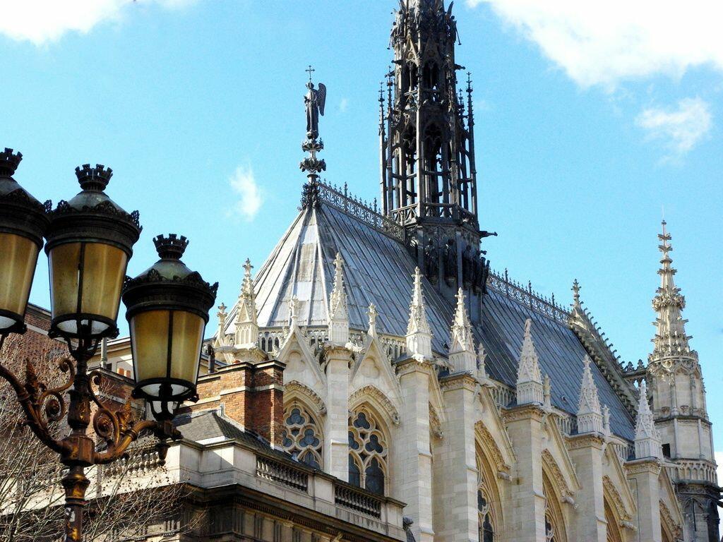 В часовне Сент - Шапель