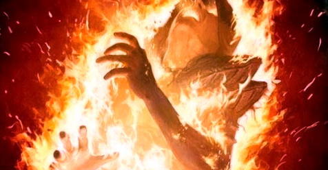 ЛЮБОВЬ СЖИГАЕТ ВСЕХ ДО ПЕПЛА .