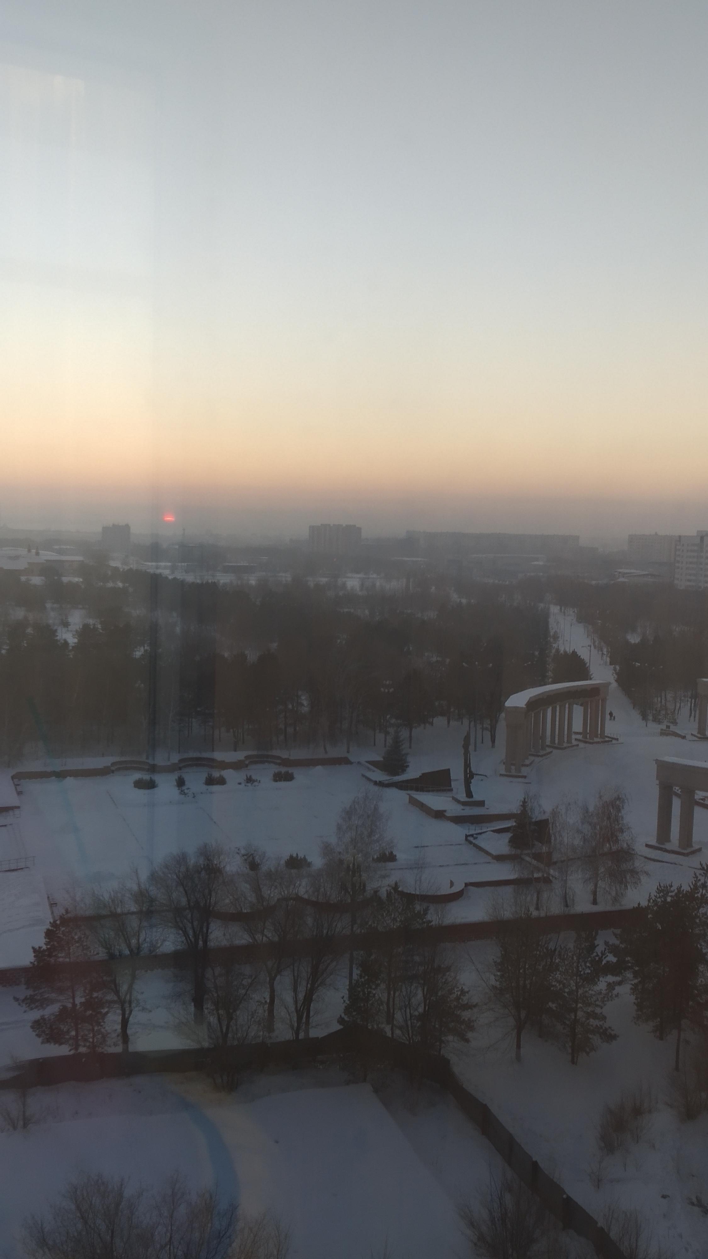 Догорали всполохи заката