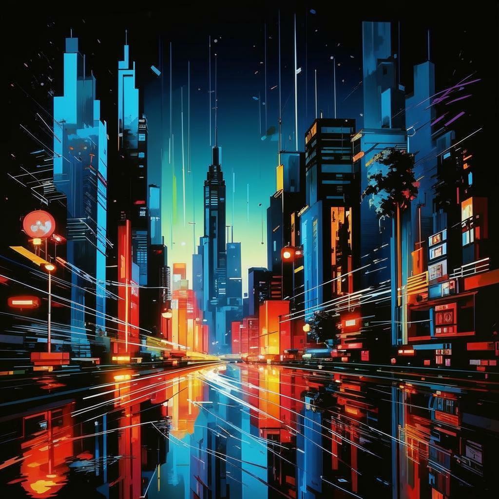 Ночной Мегаполис