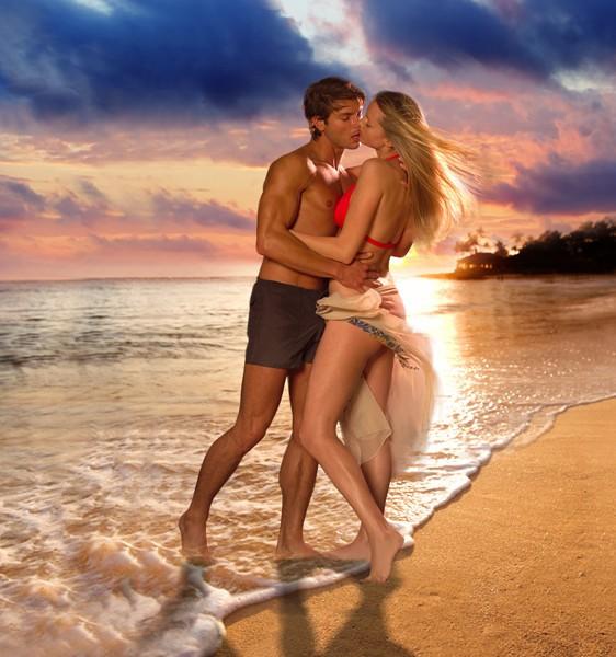 Утро нашей любви на не обитаемом острове...