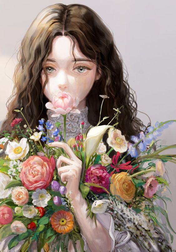 Красивые цветы быстрее срываются