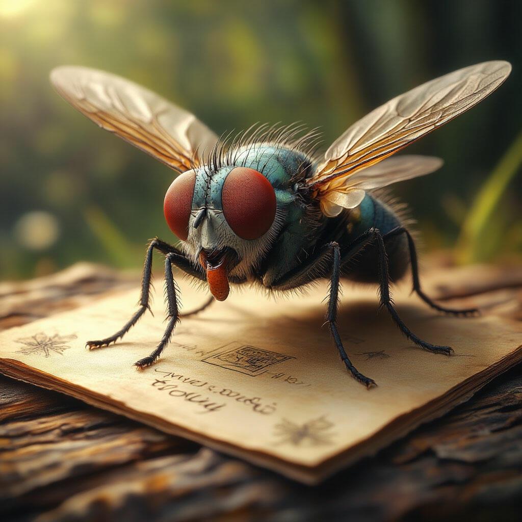 Проснулась муха