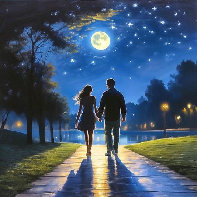 В ночке, что секрет таит