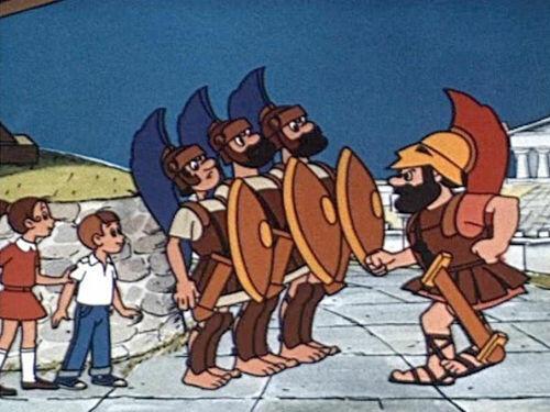 Вы пропили казённые сандалии?!..