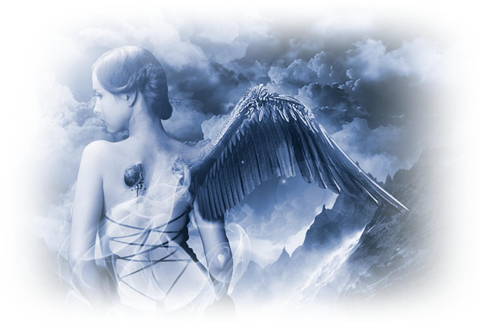 Раненая душа песня. Женщина с крыльями. Ангел картинки. Девушка - ангел. Ангел с одним крылом.