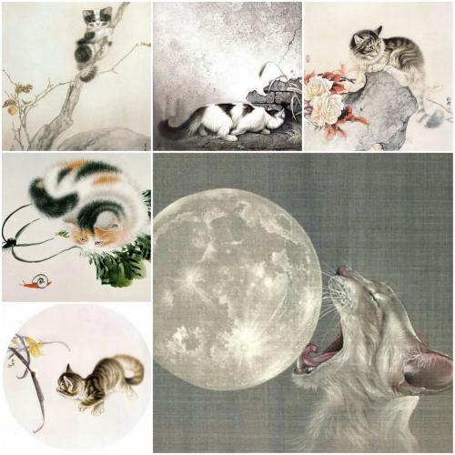 Стиль Гунби. Тщательная кисть