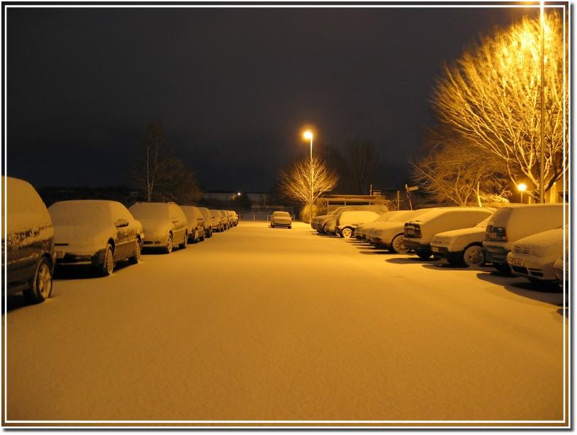 Утренний снег