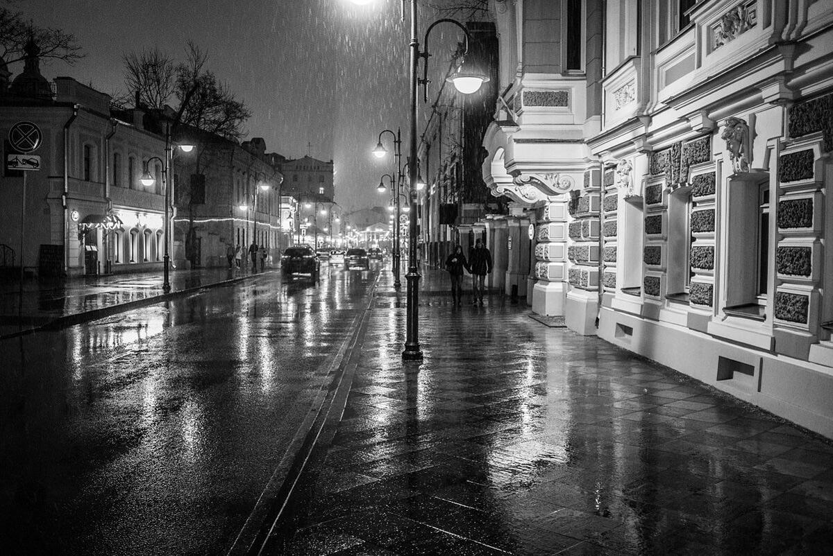 Мысли в ночном городе