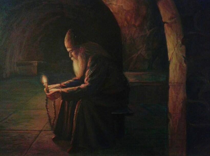 Молитва монаха