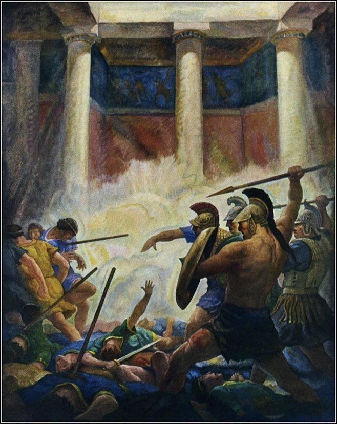 Одиссея. Песнь двадцатая