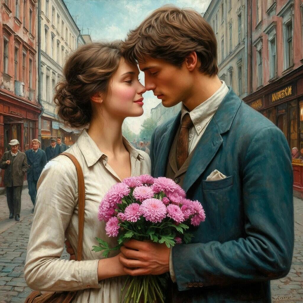 История любви глазами Ивана Бездомного.