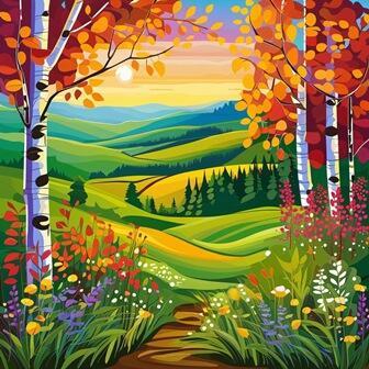 С лугов несёт уже прохладой...