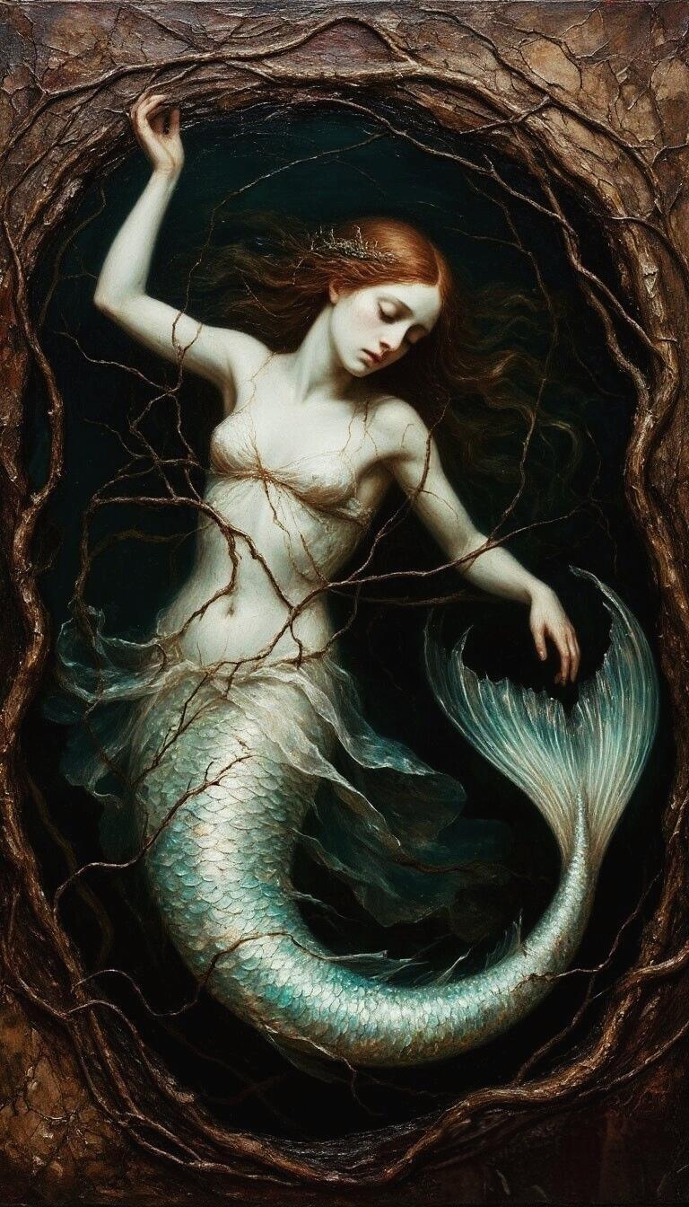 Мой рисунок — засохшая краска...