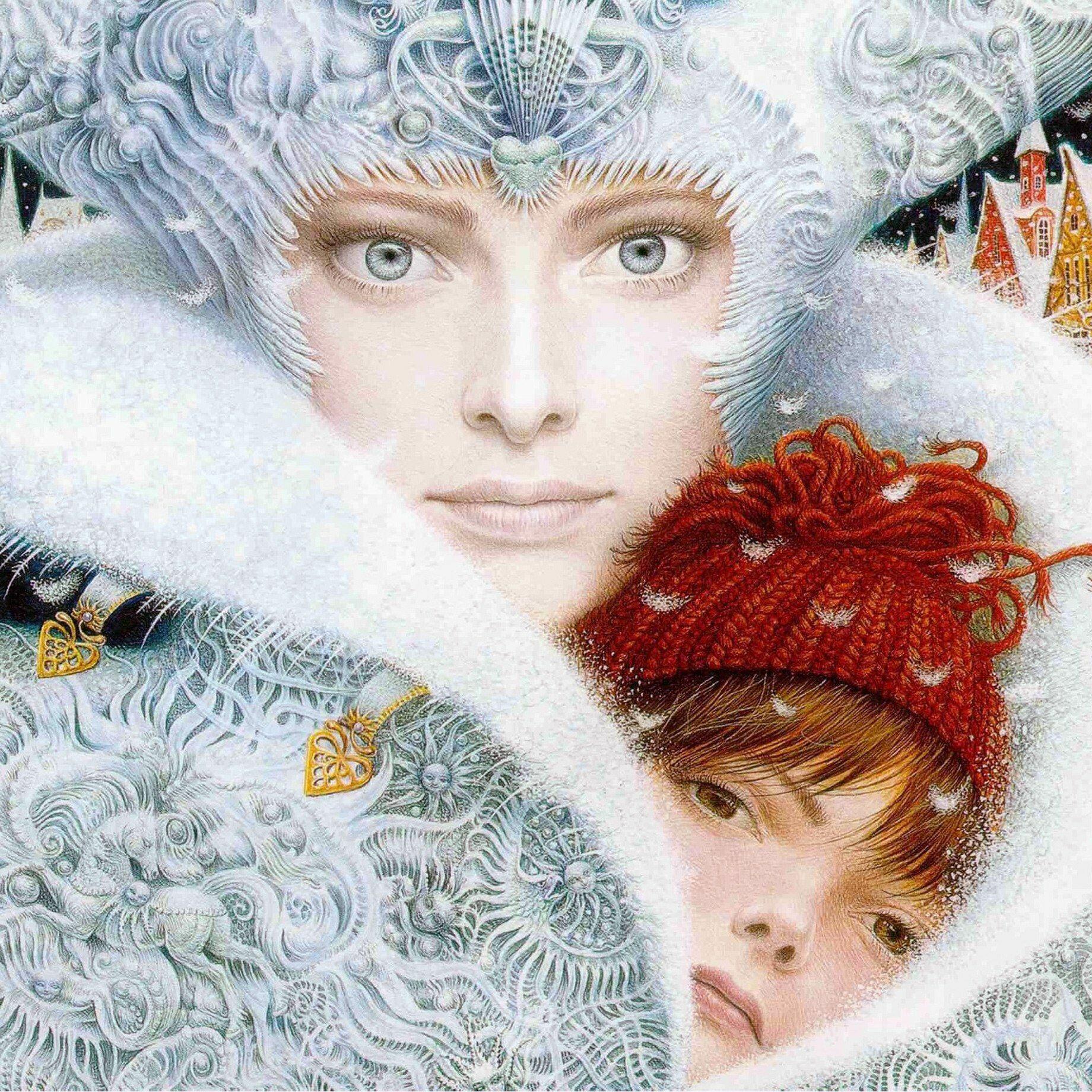 ВИЗИТ  СНЕЖНОЙ   КОРОЛЕВЫ