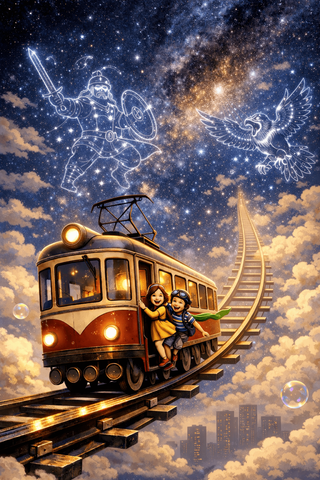 Трамвай уходит в небо