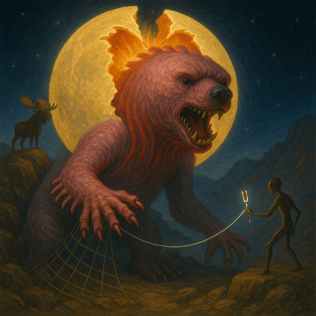 Вот вышел из луны...