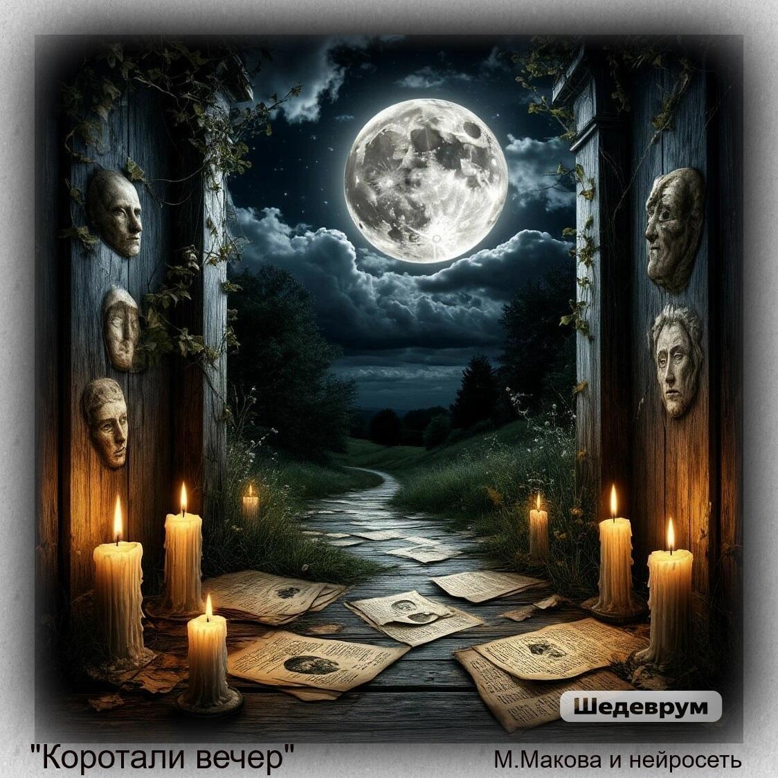 Коротали вечер