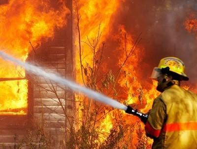 Пожар дома