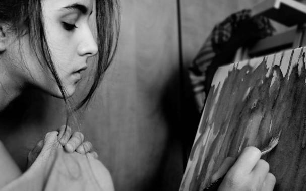 Размытый портрет