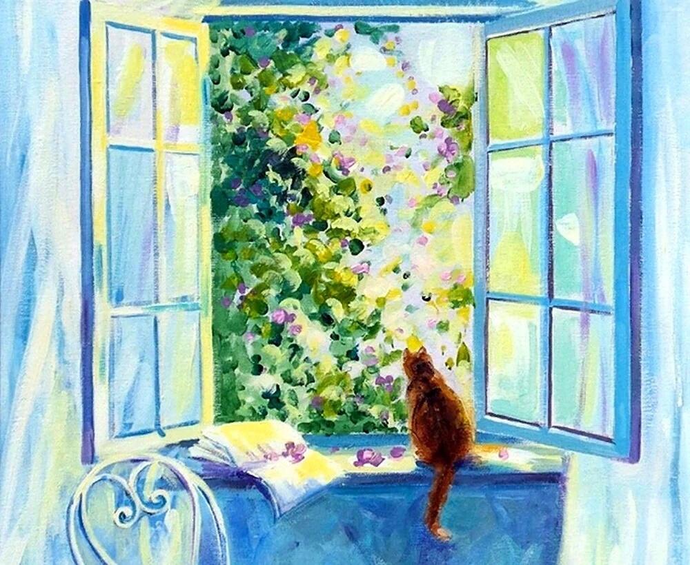 Пустите солнышко в окошко