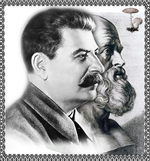 В окне струится одинокий Сталин...