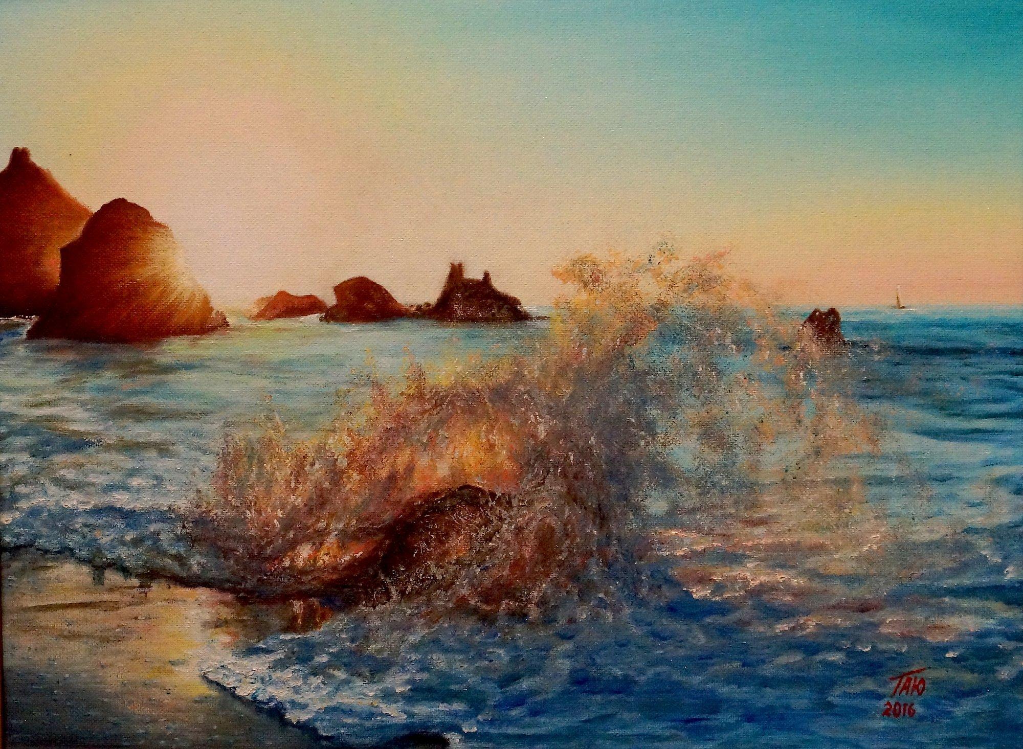 КАРТИНЕ "СОЛЁНЫЙ РАССВЕТ"