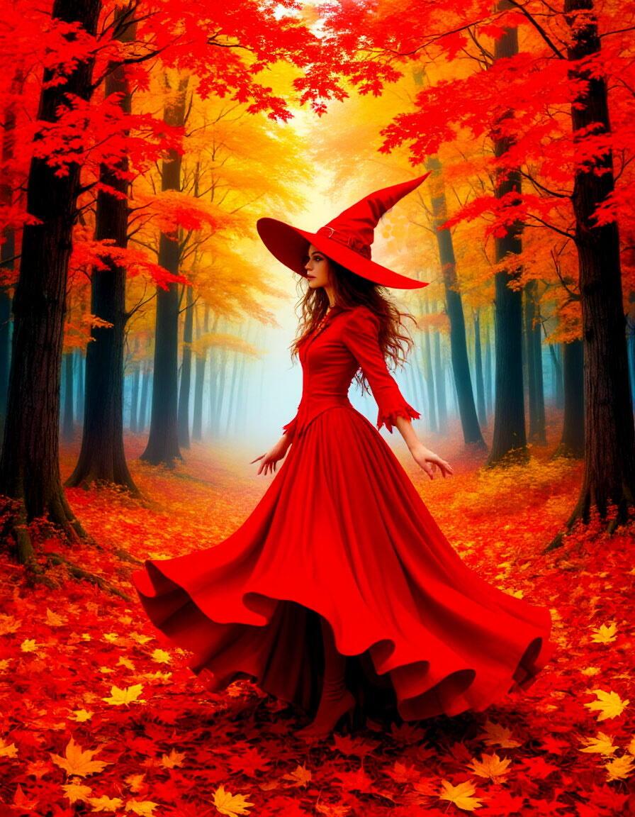 Колдовское зелье варит Осень