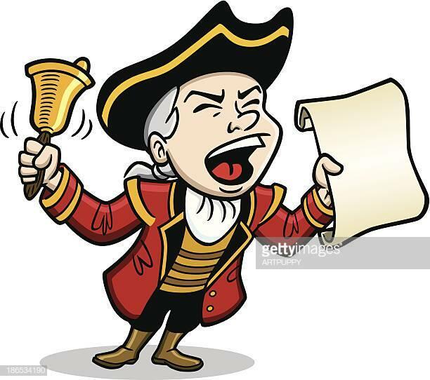 Глашатай читает королевский указ