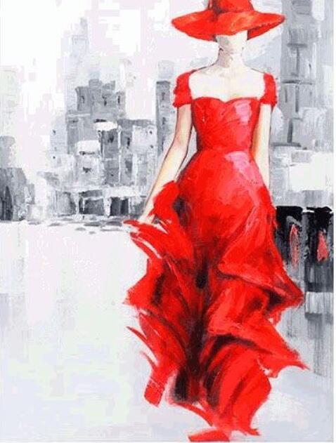 Та девушка в красном платье 