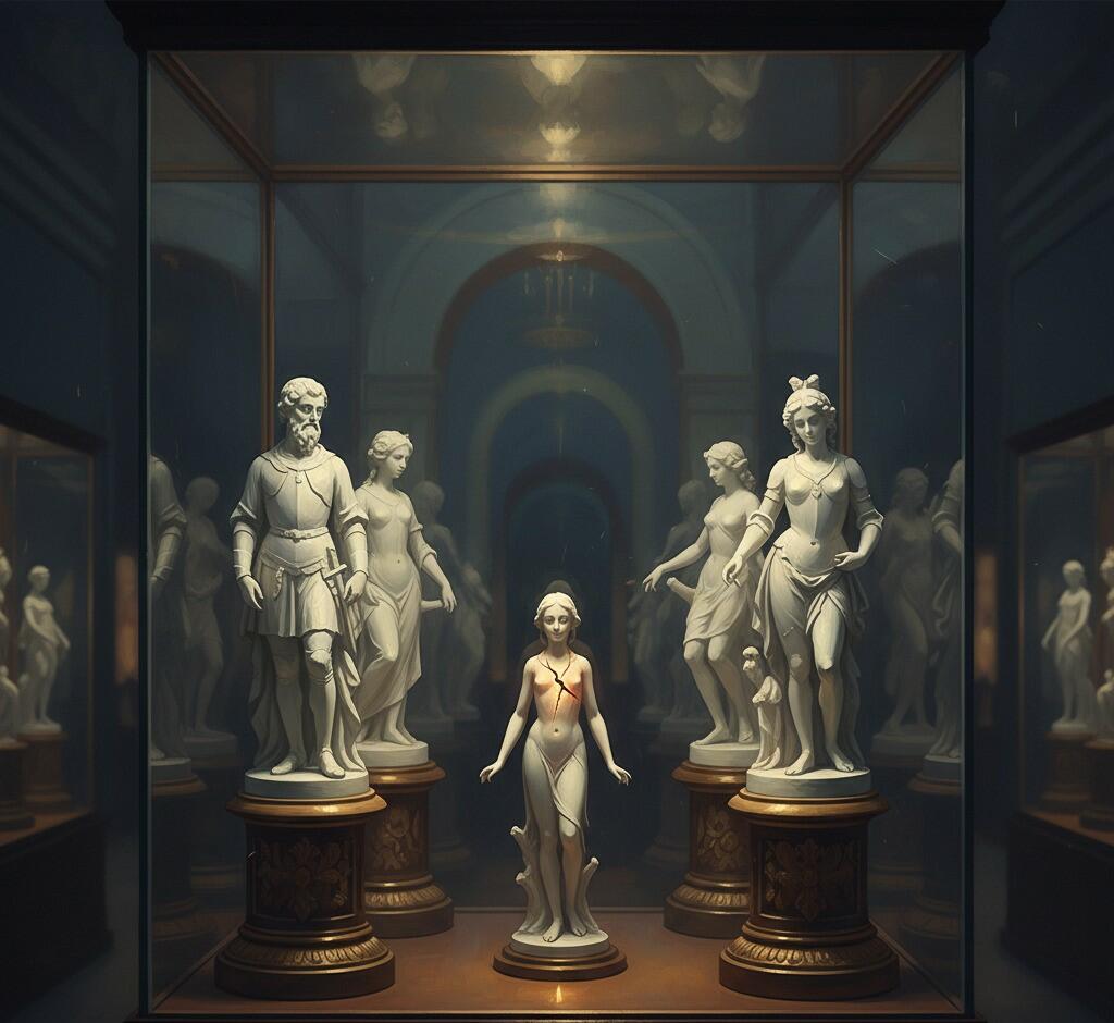 Трещины нить