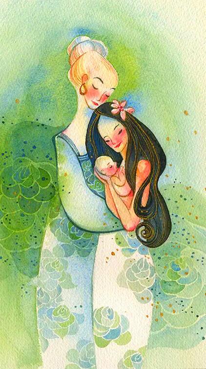 Мамины руки, улыбка, глаза