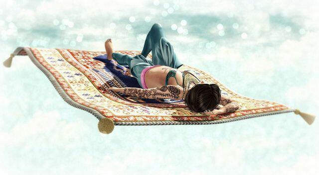 Не катал на ковре-самолёте 