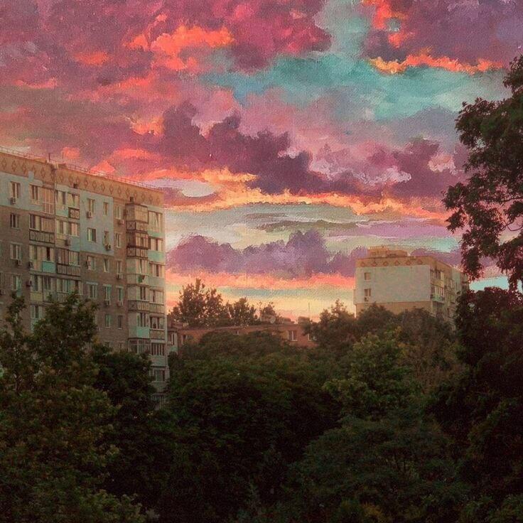 Заглядає тихий ранок