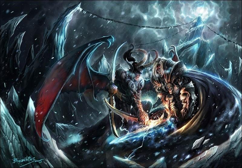 Фан-стифок.Варкрафть, - Иллидада