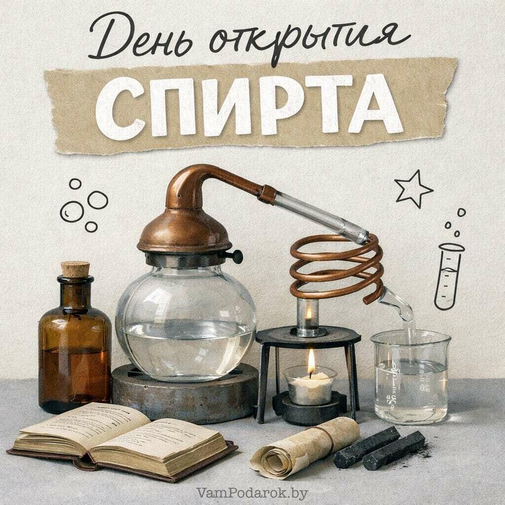  ❤️  25 февраля - День открытия Спирта