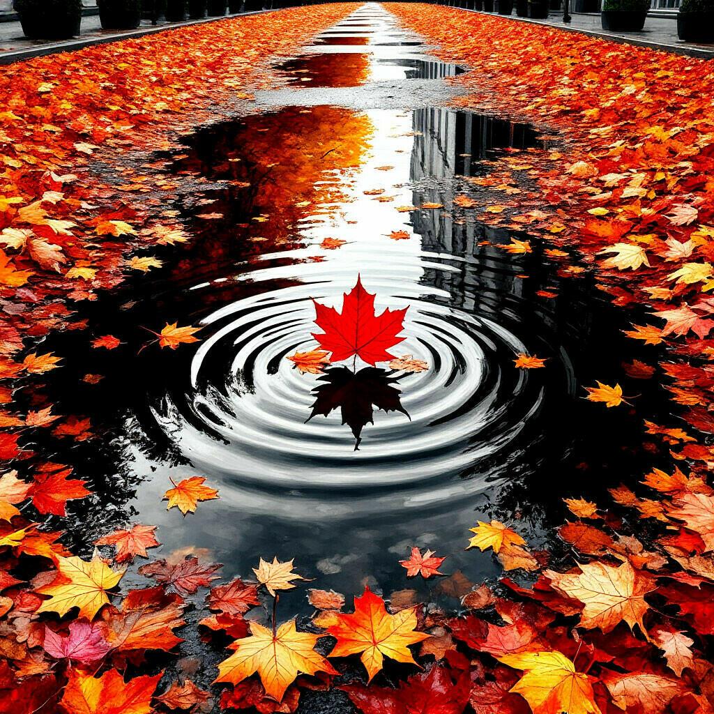 ДА К НАМ ПРИШЛА ТАКАЯ ОСЕНЬ