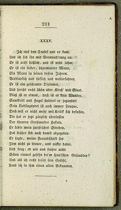 Я чёрта звал (Гейне, перевод)