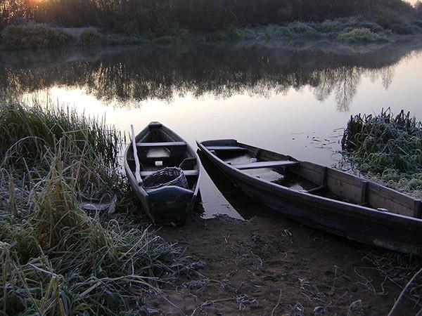 ПРИЧАЛ У ДЕРЕВУШКИ НА РЕКЕ СОЖ