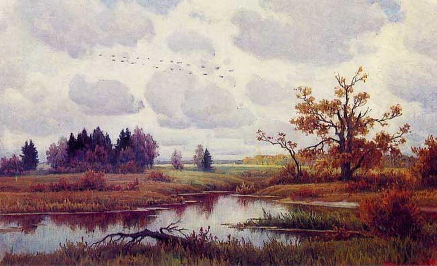 Октября холодное дыхание