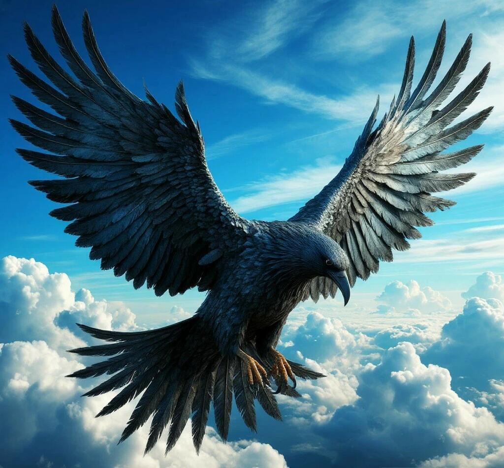 ПТИЦА УВЕНЧАННАЯ СКОРБЬЮ