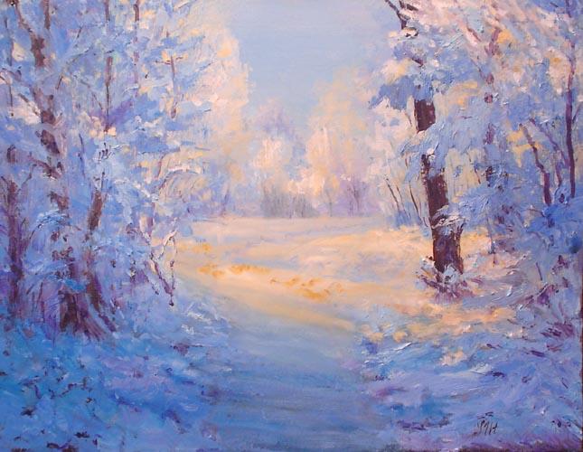 Преображённая природа стоит ,