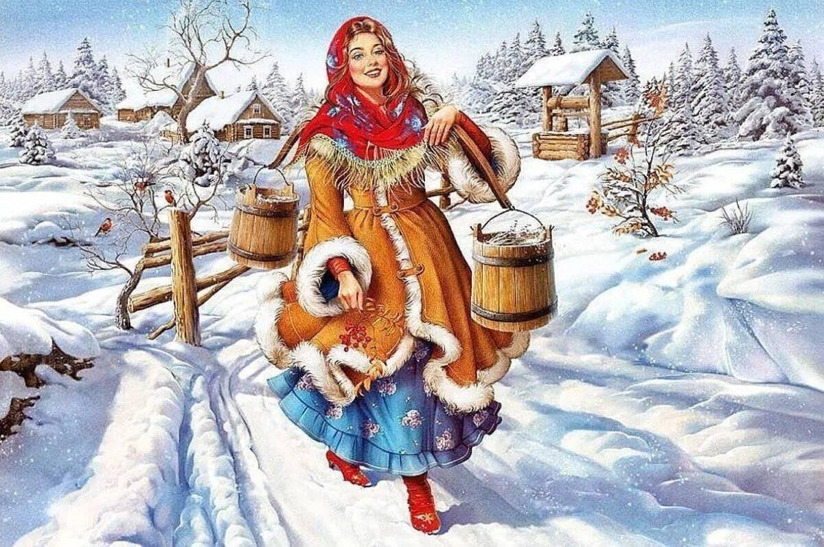 С утра прохладный воздух дует