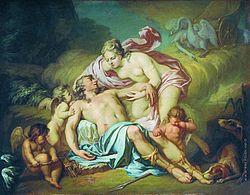 Адонис  и  Афродита